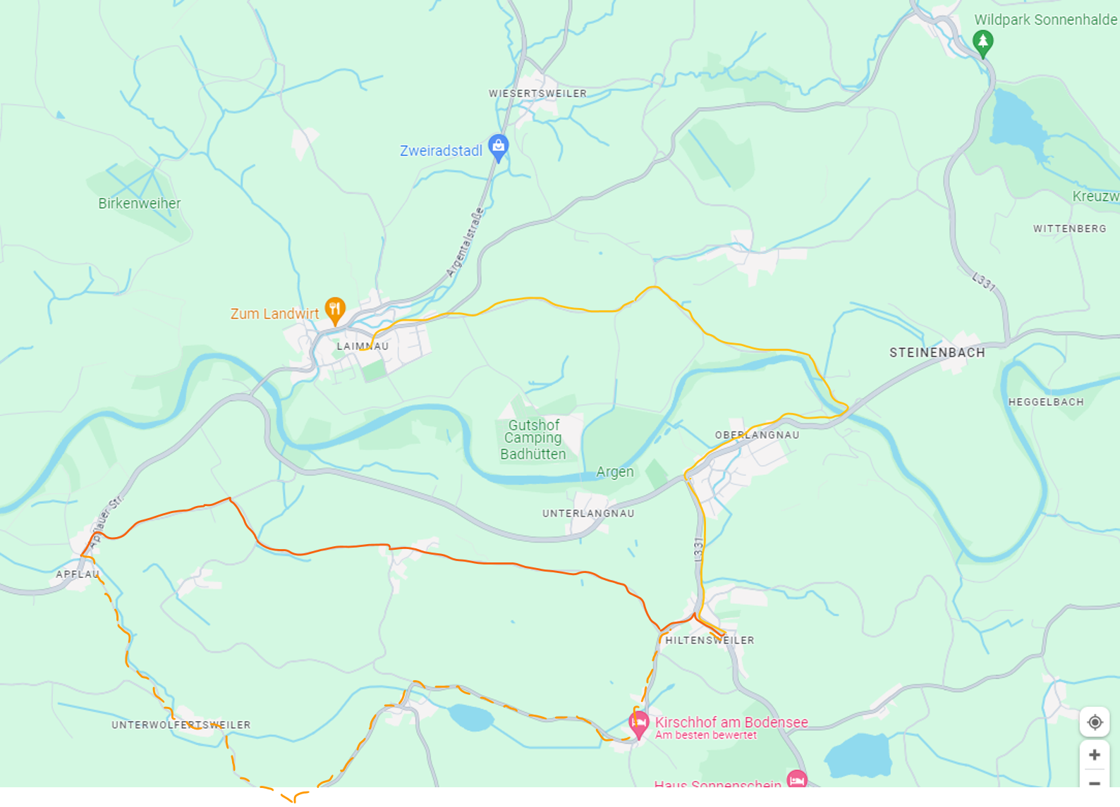 Ortsputzete 2024 - Routenplanung Bürgerverein Langnau
